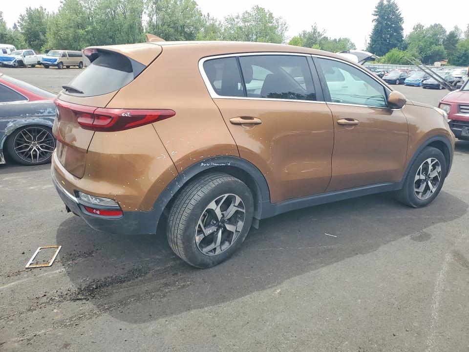2021 Kia VIN KNDPM3ACXM7891375 COPART salvage auction — SIDE, Or - Salvage Title Certificate, sold $800 on 2026-07-27 (photo 3)
