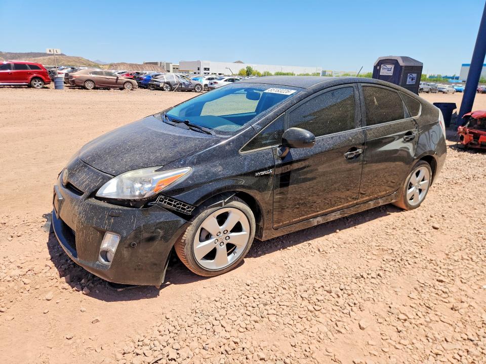 2010 Toyota Prius VIN JTDKN3DUXA5096023 COPART salvage auction — FRONT END, Az - Cert Of Title - Salvage, sold $925 on 2026-07-09 (photo 1)