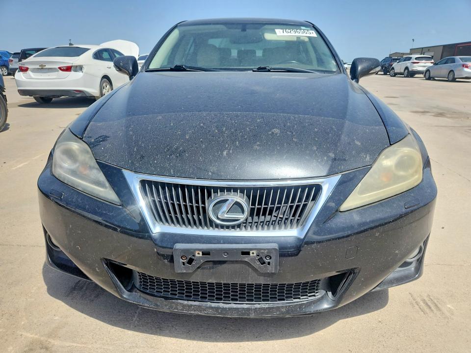 2011 Lexus Is VIN JTHBE5C29B5026704 COPART salvage auction — REAR END, Tx - Certificate Of Title (P), sold $225 on 2026-07-27 (photo 5)