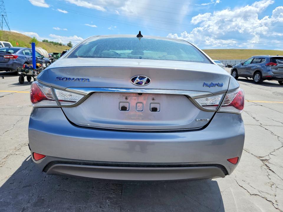 2015 Hyundai Sonata VIN KMHEC4A42FA119267 COPART salvage auction — FRONT END, Co - Certificate Of Title (P), sold $1,750 on 2026-07-15 (photo 6)