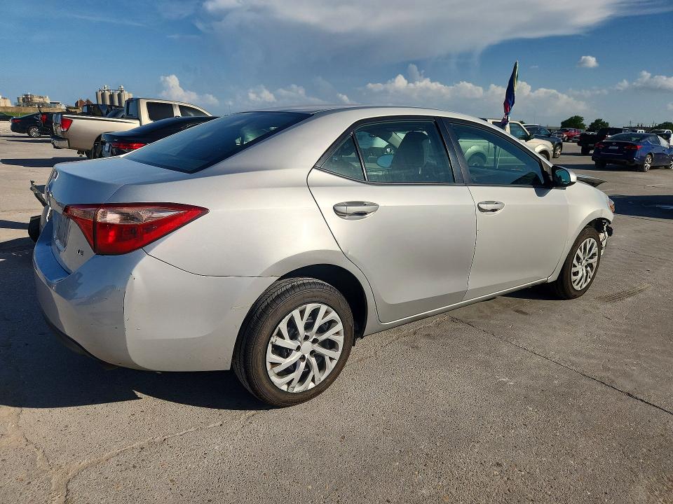 2019 Toyota Corolla VIN 5YFBURHE4KP893302 COPART salvage auction — FRONT END, La - Cert Of Title-Salvage, sold $1,950 on 2026-07-22 (photo 3)