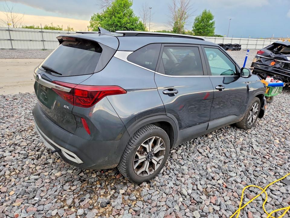 2021 Kia Seltos VIN KNDERCAA5M7183820 COPART salvage auction — FRONT END, Wi - Cert Of Title-Salvage Vehicle, sold $4,850 on 2026-07-20 (photo 3)