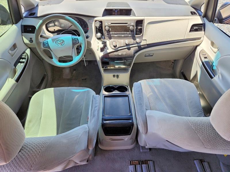 2011 Toyota Sienna VIN 5TDKK3DC4BS075986 COPART salvage auction — HAIL, Co - Certificate Of Title, sold $2,050 on 2026-07-07 (photo 8)