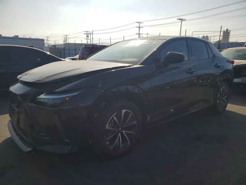 2025 Lexus Rz VIN JTJABABB4SA008728 COPART salvage auction — FRONT END, Ca - Salvage Certificate, sold $16,600 on 2026-07-07 (photo 1)