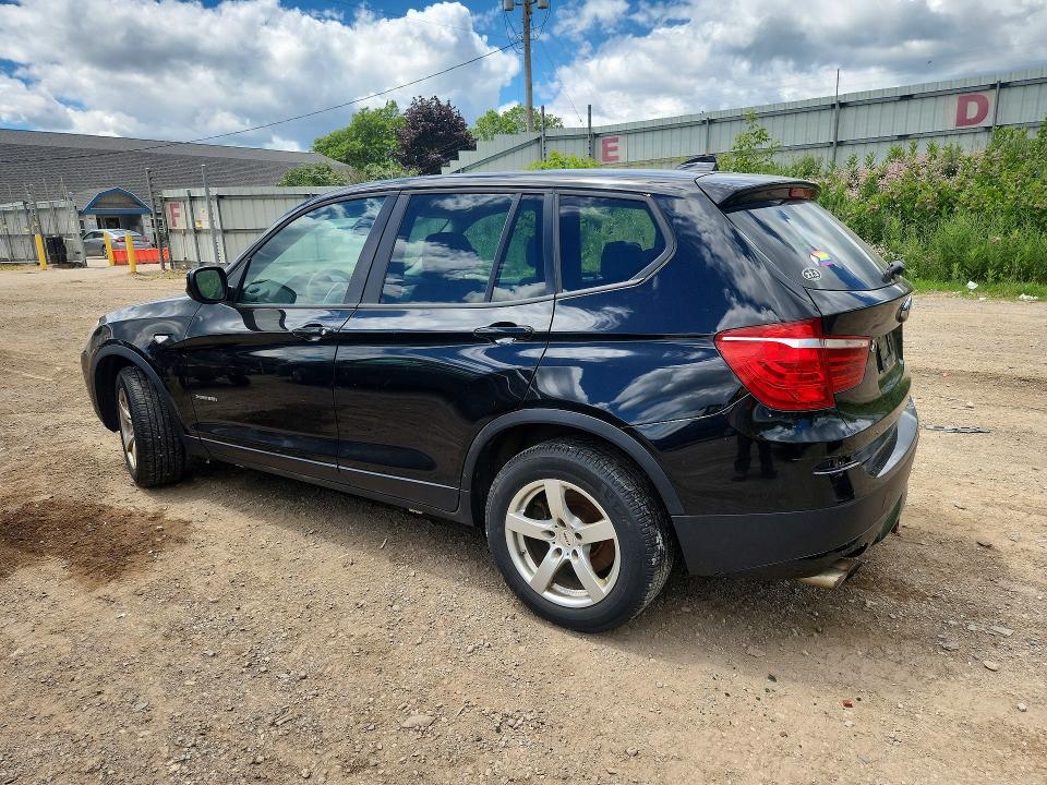 2011 BMW X3 VIN 5UXWX5C52BL716358 COPART salvage auction — SIDE, Mi - Certificate Of Title, sold $200 on 2026-07-29 (photo 2)