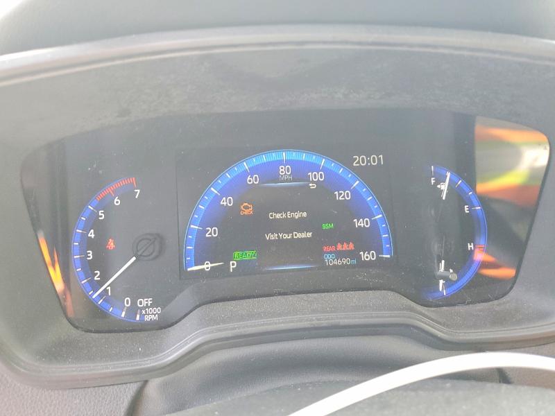 2022 Toyota Corolla VIN JTDEAMDE9N3006255 COPART salvage auction — FRONT END, Fl - Cert Of Title Slvg Rebuildable, sold $5,500 on 2026-07-07 (photo 9)