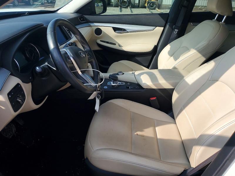 2021 Infiniti Qx50 VIN 3PCAJ5BAXMF124031 COPART salvage auction — FRONT END, SC - CERT OF TITLE-SALVAGE, sold $0 on 2026-09-26 (photo 7)