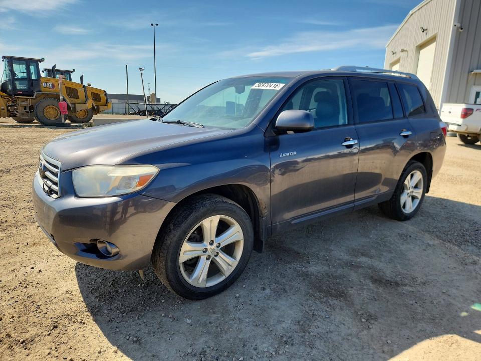 2009 Toyota Highlander VIN JTEES42A292133398 COPART salvage auction — MECHANICAL, Ab - Bos - Active, sold $2,250 on 2026-07-02 (photo 1)