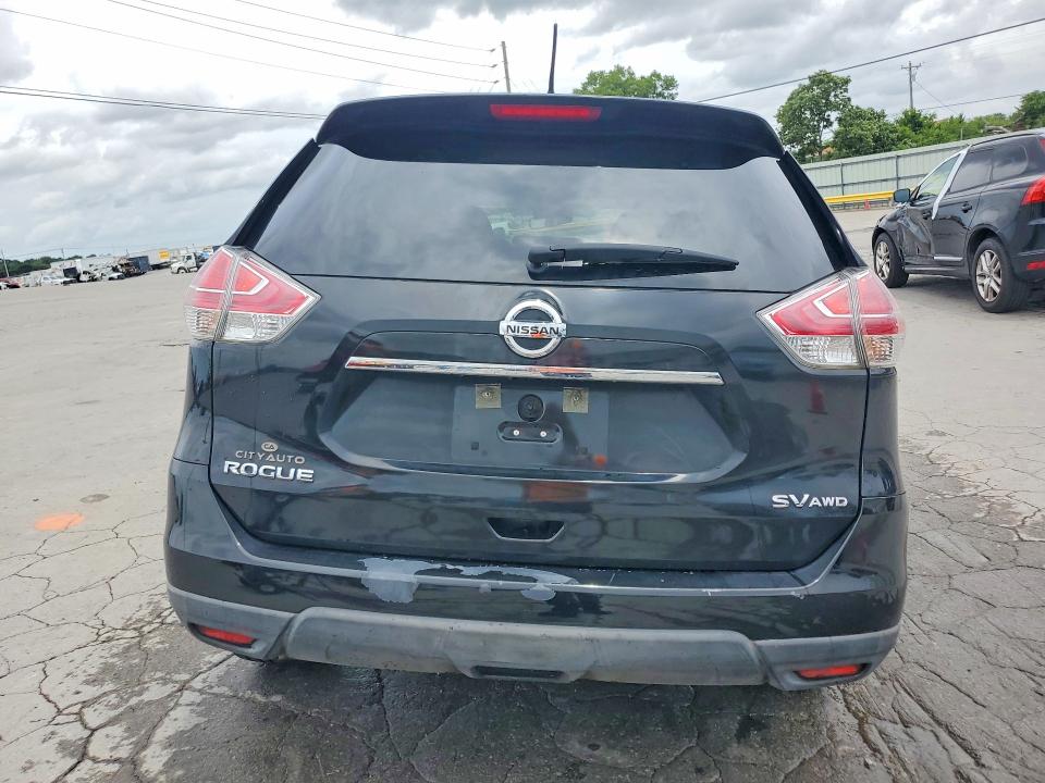 2016 Nissan VIN KNMAT2MV9GP713977 COPART salvage auction — FRONT END, TN - SALVAGE CERTIFICATE, sold $600 on 2026-07-22 (photo 6)