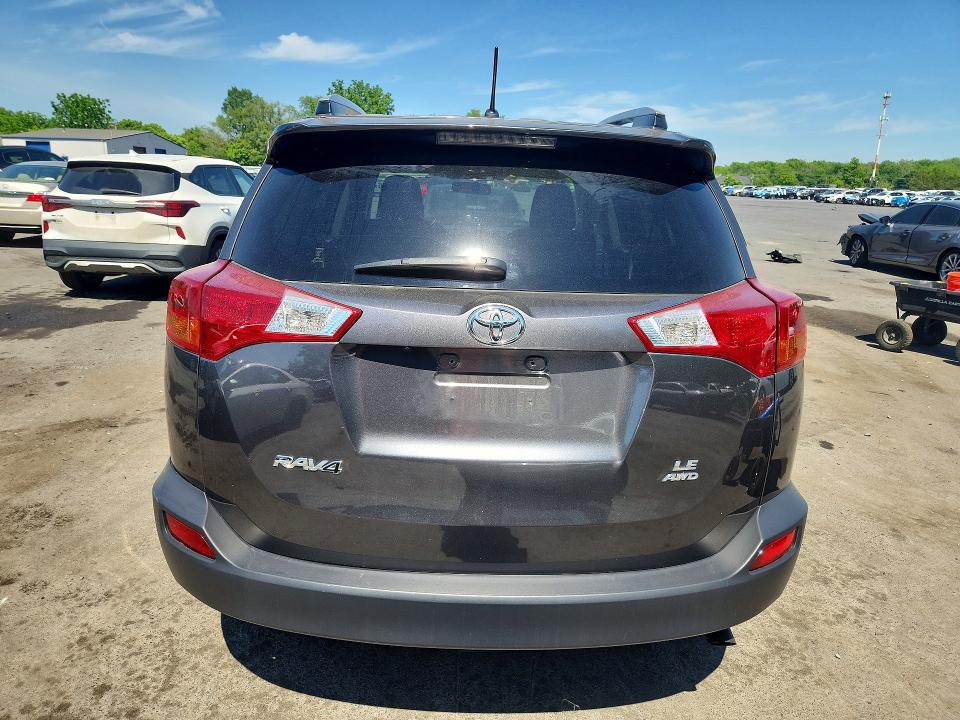 2014 Toyota Rav 4 VIN JTMBFREV6ED080243 COPART salvage auction — FRONT END, Nj - Cert Of Title-Salvage, sold $4,500 on 2026-07-14 (photo 6)