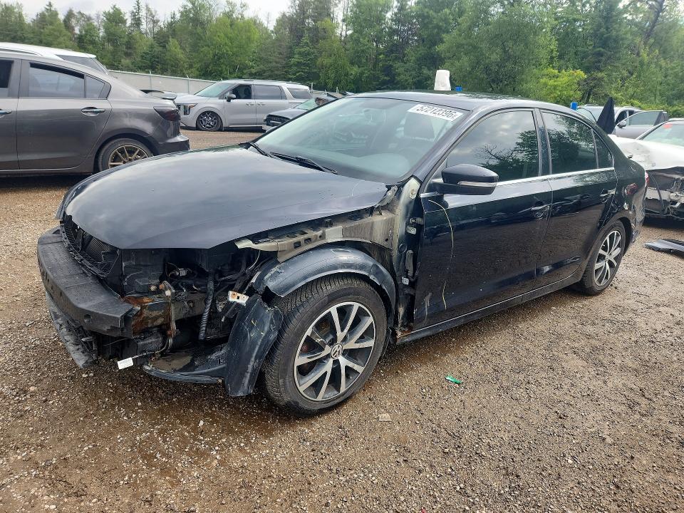 2015 Volkswagen Jetta VIN 3VWD07AJ7FM284988 COPART salvage auction — FRONT END, On - Permit No Brand - Unfit, sold $200 on 2026-07-02 (photo 1)