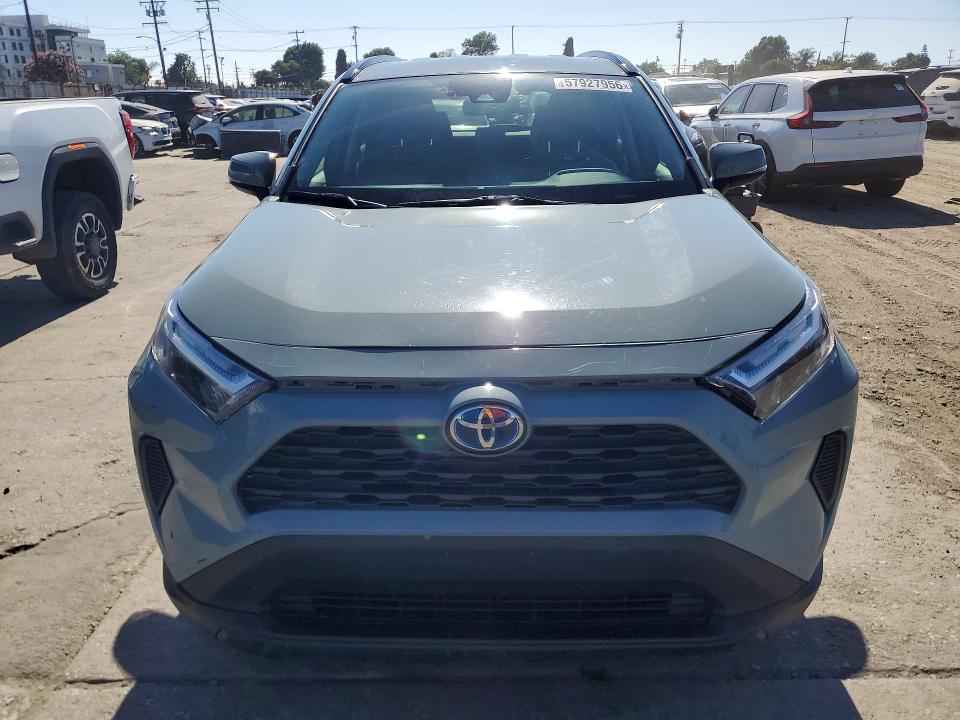 2022 Toyota Rav 4 VIN JTMRWRFV0NJ055319 COPART salvage auction — FRONT END, Ca - Salvage Certificate, sold $14,500 on 2026-07-08 (photo 5)