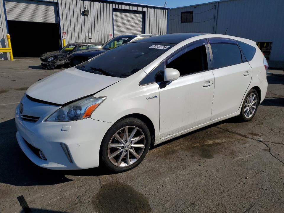2013 Toyota Prius VIN JTDZN3EU9D3195512 COPART salvage auction — SIDE, Ca - Salvage Certificate, sold $1,900 on 2026-07-24 (photo 1)