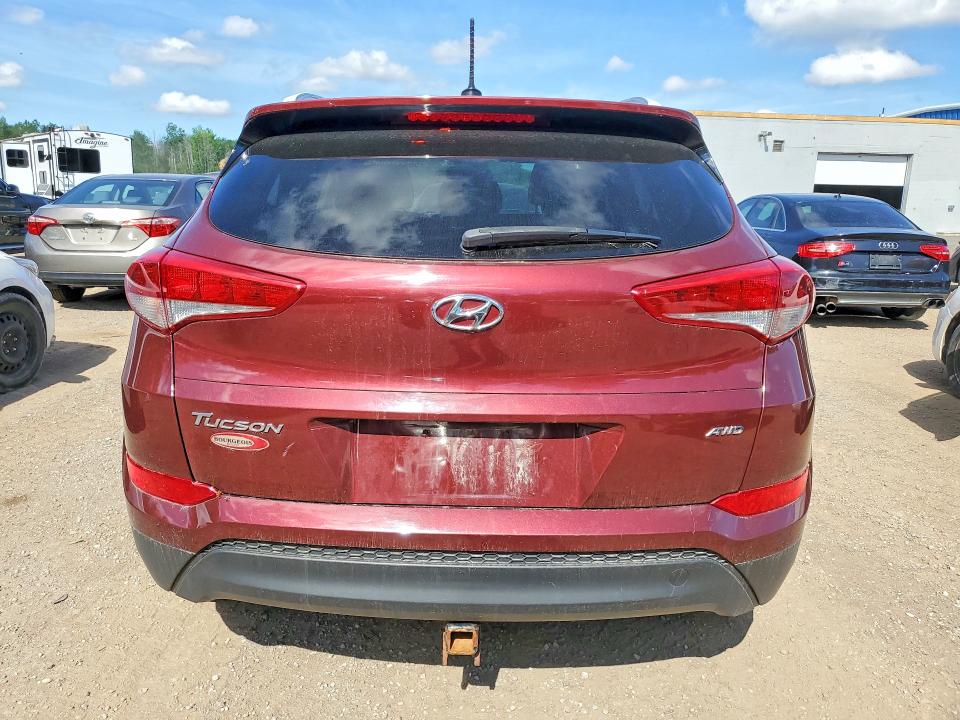 2017 Hyundai Tucson VIN KM8J3CA44HU489985 COPART salvage auction — MINOR DENT/SCRATCHES, On - Permit No Brand - Unfit, sold $5,700 on 2026-07-03 (photo 6)