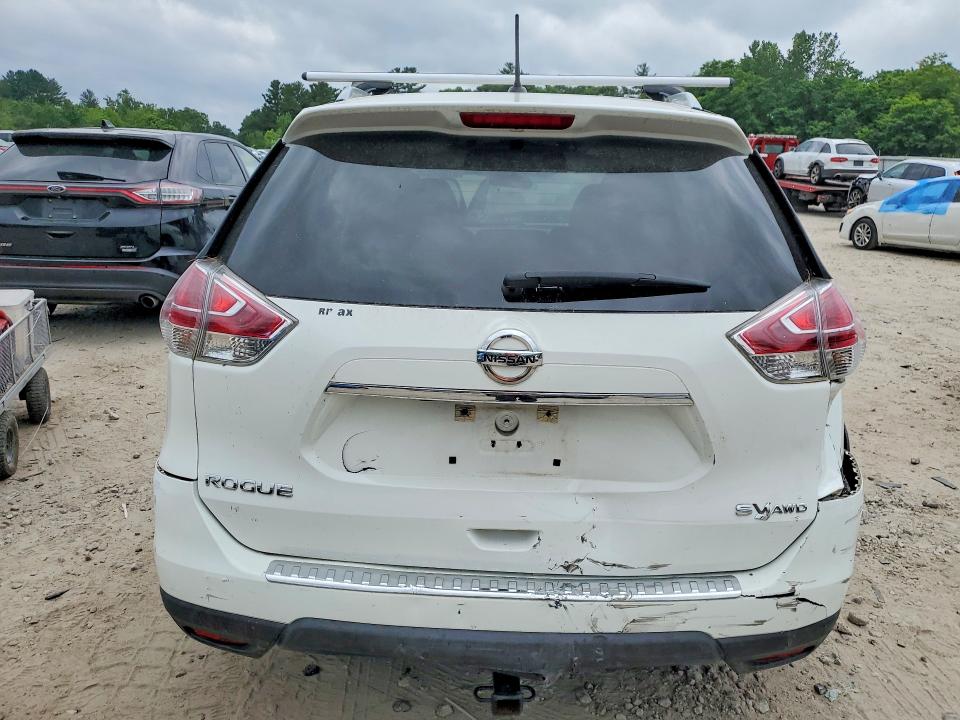 2016 Nissan VIN 5N1AT2MV5GC887421 COPART salvage auction — REAR END, Ma - Cert Of Title-Reconstrctd Coll, sold $1,300 on 2026-07-02 (photo 6)