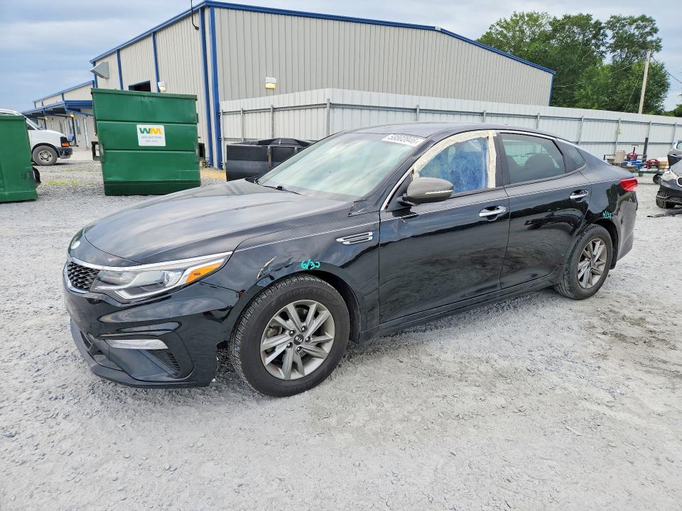 2019 Kia Optima VIN 5XXGT4L33KG284843 COPART salvage auction — FRONT END, Salvage Title, sold $375 on 2026-07-29 (photo 1)