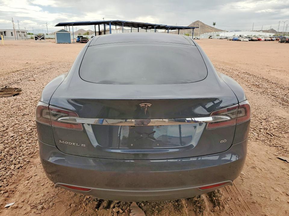 2014 Tesla Model s VIN 5YJSA1S10EFP50363 COPART salvage auction — FRONT END, Az - Cert Of Title - Salvage, sold $3,600 on 2026-07-02 (photo 6)