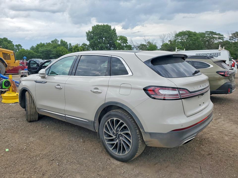 2019 Lincoln Nautilus VIN 2LMPJ8LP4KBL16375 COPART salvage auction — HAIL, IA - CERT OF TITLE-SALVAGE TITLE, sold $11,600 on 2026-07-31 (photo 2)