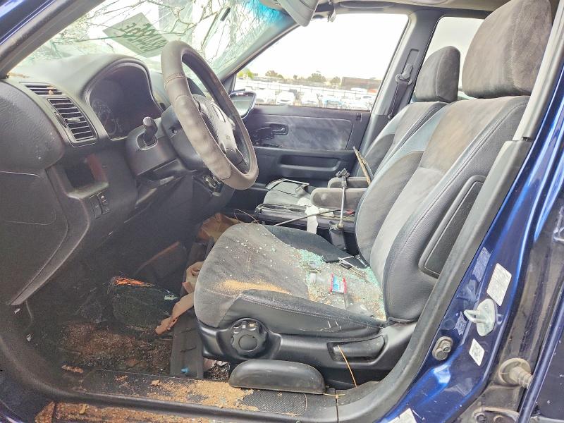 2002 Honda Cr-v VIN JHLRD78872C093344 COPART salvage auction — ROLLOVER, CA - SALVAGE CERTIFICATE, sold $225 on 2026-07-13 (photo 7)
