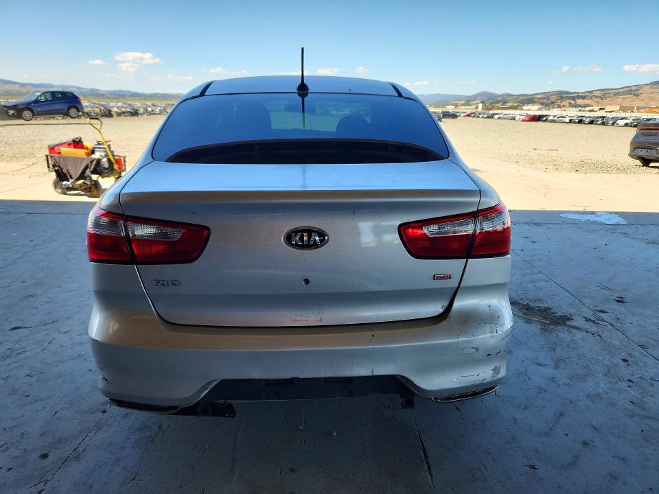 2016 Kia Rio VIN KNADM4A34G6637063 COPART salvage auction — FRONT END, CA - SALVAGE CERTIFICATE, sold $550 on 2026-07-16 (photo 6)