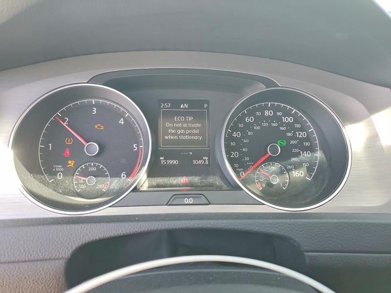 2015 Volkswagen VIN 3VWCA7AU8FM517893 COPART salvage auction — FRONT END, Nv - Salvage Title, sold $375 on 2026-07-29 (photo 9)