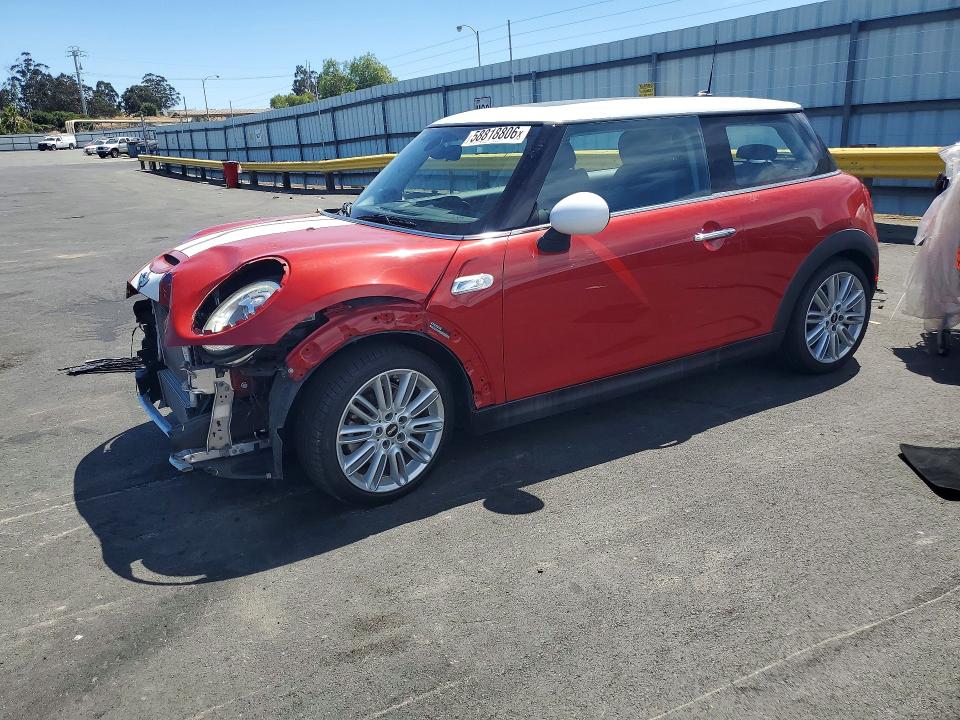 2018 Mini Cooper VIN WMWXP7C59J2A48970 COPART salvage auction — FRONT END, Ca - Salvage Certificate, sold $3,450 on 2026-07-22 (photo 1)