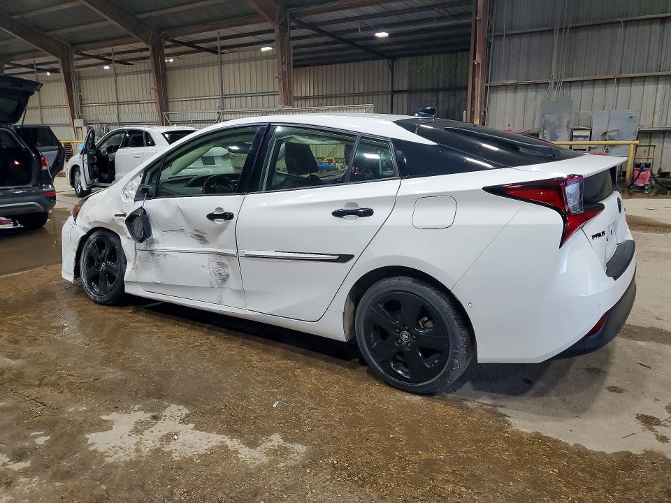 2022 Toyota Prius VIN JTDKAMFU7N3170126 COPART salvage auction — FRONT END, Ms - Cert Of Title-Salvaged, sold $6,700 on 2026-07-31 (photo 2)