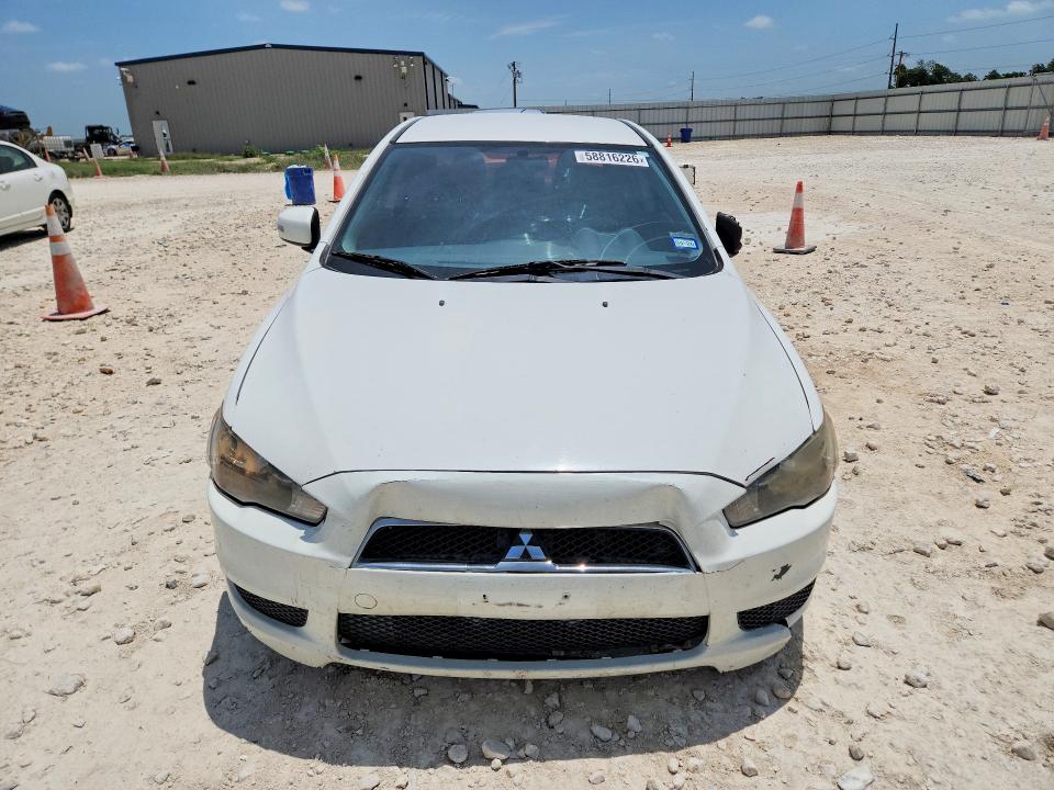 2015 Mitsubishi Lancer VIN JA32U2FU7FU015727 COPART salvage auction — SIDE, TX - SALVAGE VEHICLE TITLE, sold $80 on 2026-07-23 (photo 5)