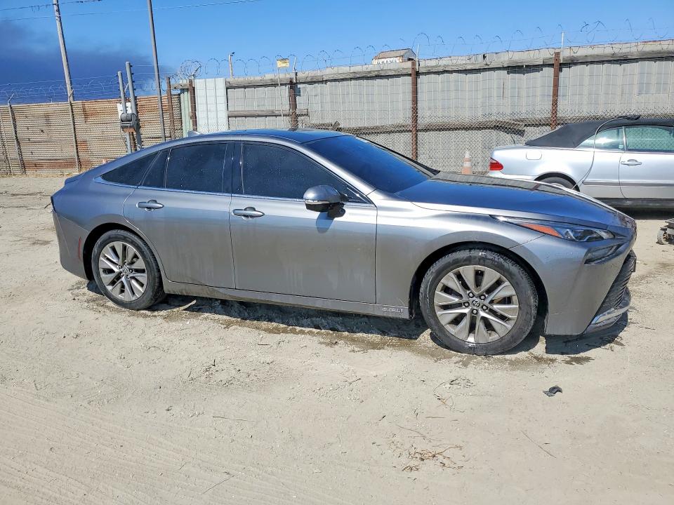 2023 Toyota Mirai VIN JTDAAAAA2PA009463 COPART salvage auction — SIDE, Ca - Salvage Certificate, sold $1,450 on 2026-07-16 (photo 4)