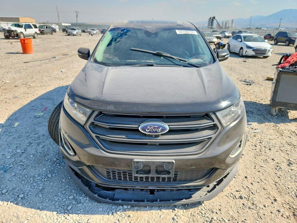 2017 Ford Edge VIN 2FMPK4AP6HBB74611 COPART salvage auction — FRONT END, Ut - Salvage Certificate, sold $2,900 on 2026-07-28 (photo 5)