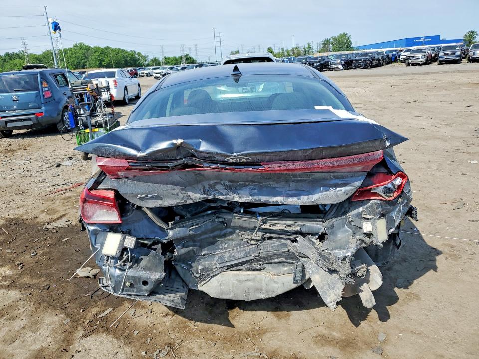 2021 Kia VIN 5XXG14J27MG046237 COPART salvage auction — REAR END, Ut - Salvage Certificate, sold $300 on 2026-07-28 (photo 6)