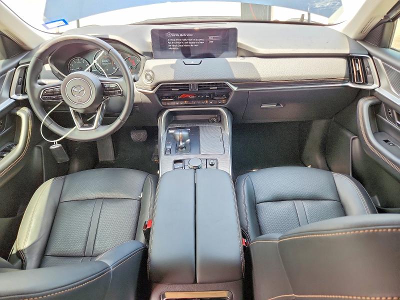 2025 Mazda Cx-90 VIN JM3KKBHD3S1240833 COPART salvage auction — FRONT END, TX - SALVAGE VEHICLE TITLE (P), sold $10,000 on 2026-07-17 (photo 8)