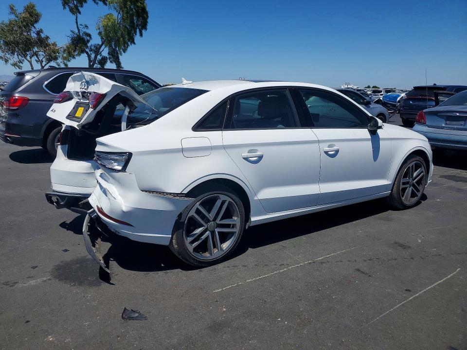 2017 Audi VIN WAUAUGFF4H1049220 COPART salvage auction — REAR END, Ca - Salvage Certificate, sold $2,950 on 2026-07-15 (photo 3)