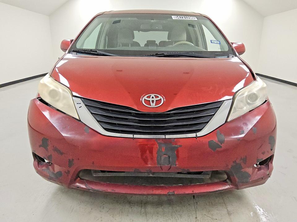 2014 Toyota Sienna VIN 5TDKK3DC5ES456430 COPART salvage auction — MECHANICAL, Tx - Certificate Of Title, sold $550 on 2026-07-07 (photo 5)