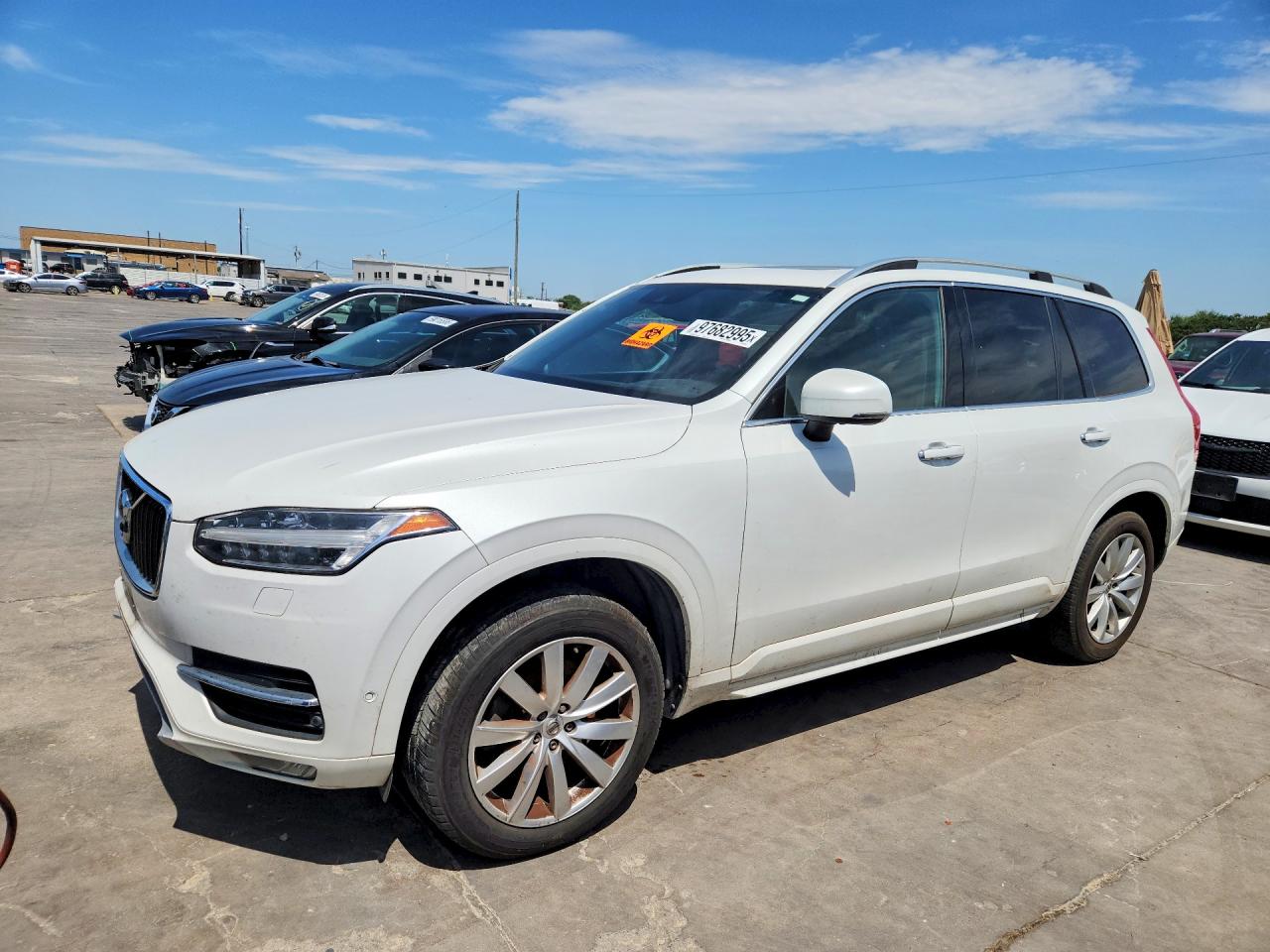 2018 Volvo XC90 VIN YV4A22PKXJ1333641 COPART salvage auction — Rear End, TX - CERTIFICATE OF TITLE (P), sold $2,700 on 2026-07-02 (photo 1)