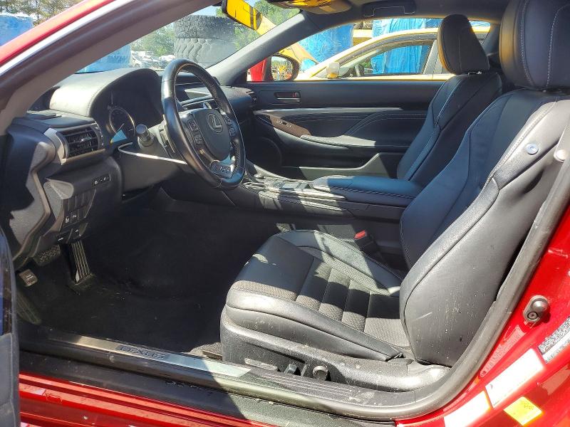 2017 Lexus Rc VIN JTHSM5BCXH5002854 COPART salvage auction — FRONT END, Nj - Cert Of Title-Salvage, sold $7,900 on 2026-07-26 (photo 7)