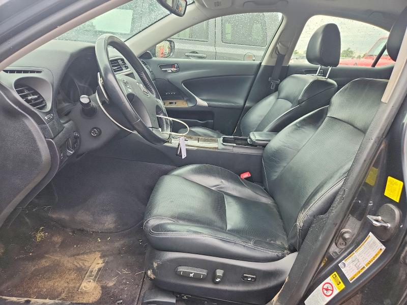 2010 Lexus Is VIN JTHCF5C2XA5043981 COPART salvage auction — FRONT END, Wv - Salvage Certificate, sold $1,250 on 2026-07-09 (photo 7)