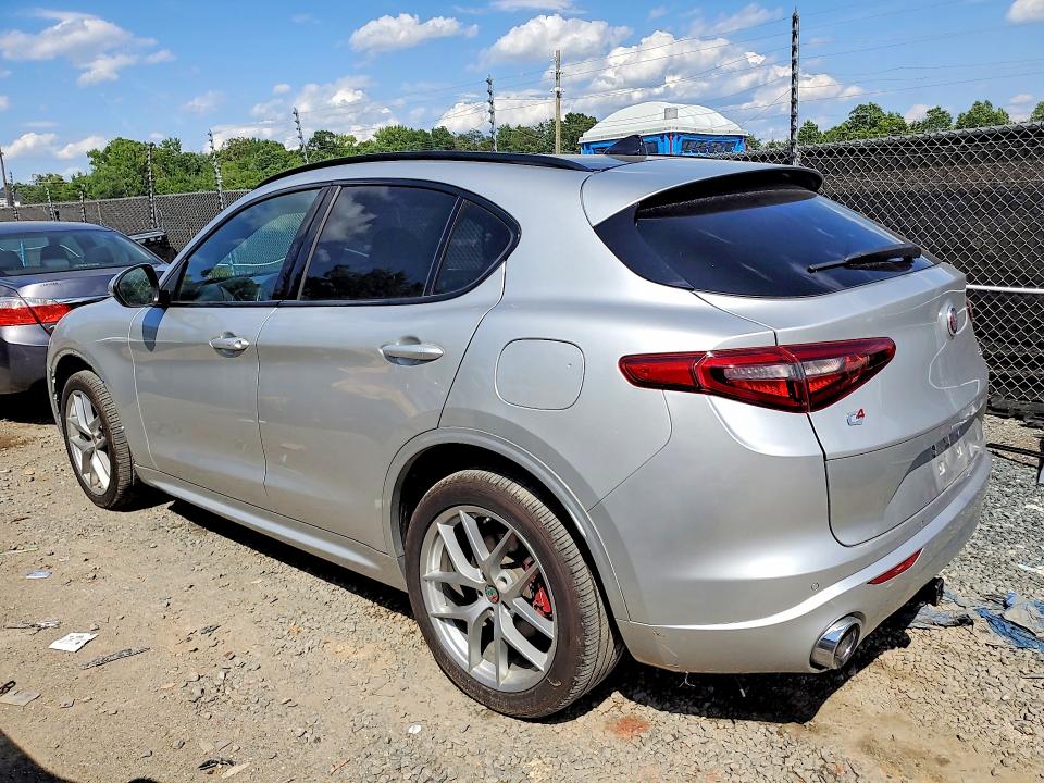 2020 Alfa romeo Stelvio VIN ZASPAKBN2L7C91703 COPART salvage auction — FRONT END, Salvage Title, sold $4,150 on 2026-08-20 (photo 2)