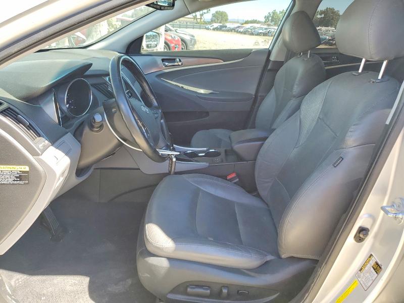 2014 Hyundai Sonata hybrid VIN KMHEC4A48EA109096 COPART salvage auction — REAR END, Ca - Salvage Certificate, sold $400 on 2026-07-07 (photo 7)