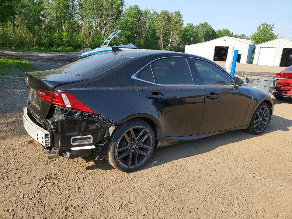 2014 Lexus VIN JTHCF1D2XE5007639 COPART salvage auction — REAR END, On - Permit Salvage, sold $5,000 on 2026-07-07 (photo 3)