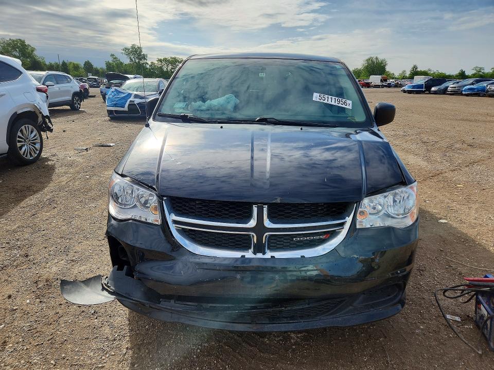 2016 Dodge Caravan VIN 2C4RDGBG7GR108923 COPART salvage auction — FRONT END, Il - Salvage Certificate, sold $2,200 on 2026-07-09 (photo 5)