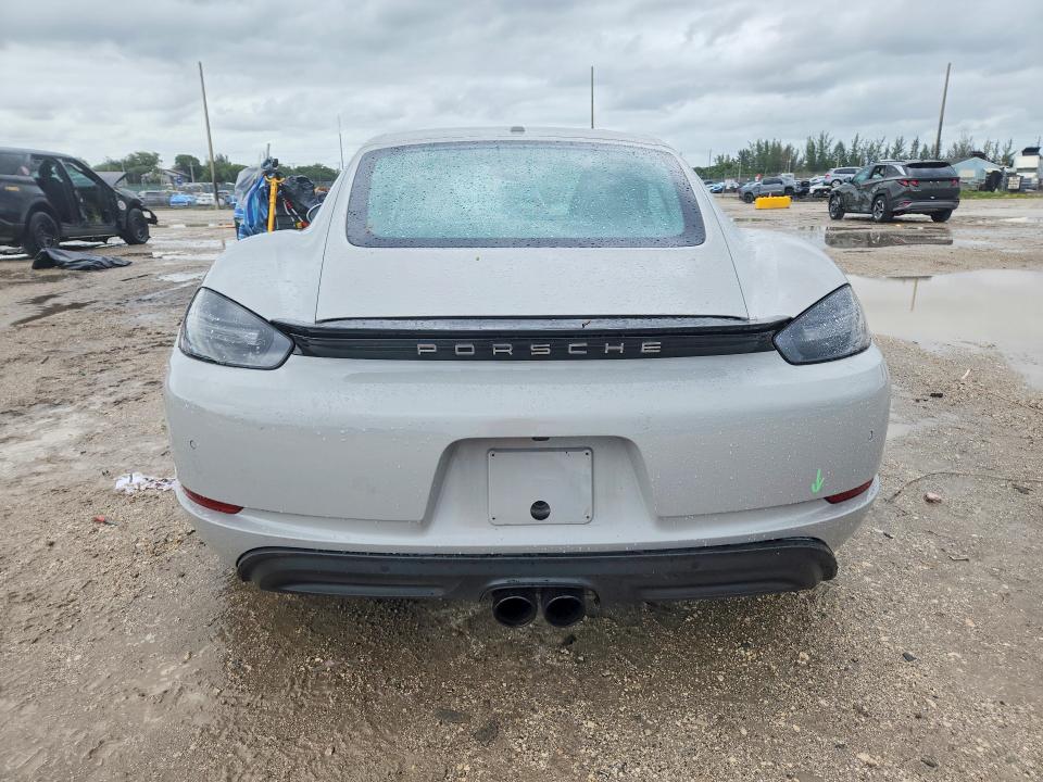 2024 Porsche Cayman VIN WP0AB2A83RK264104 COPART salvage auction — UNDERCARRIAGE, Fl - Certificate Of Destruction, sold $35,000 on 2026-07-16 (photo 6)