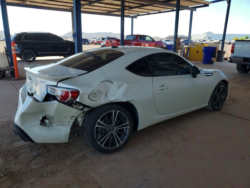 2013 Subaru Brz VIN JF1ZCAC19D2613386 COPART salvage auction — REAR END, Az - Cert Of Title - Salvage, sold $225 on 2026-07-21 (photo 3)