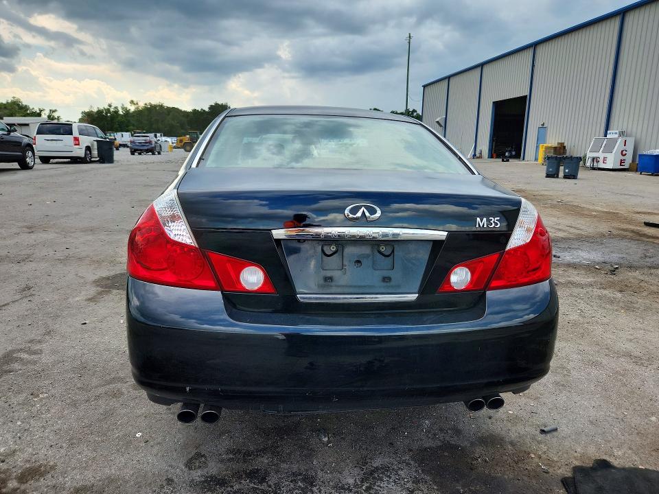 2006 Infiniti M35 VIN JNKAY01E56M104216 COPART salvage auction — Burn Engine, FL - CERTIFICATE OF DESTRUCTION, sold $425 on 2026-07-27 (photo 6)