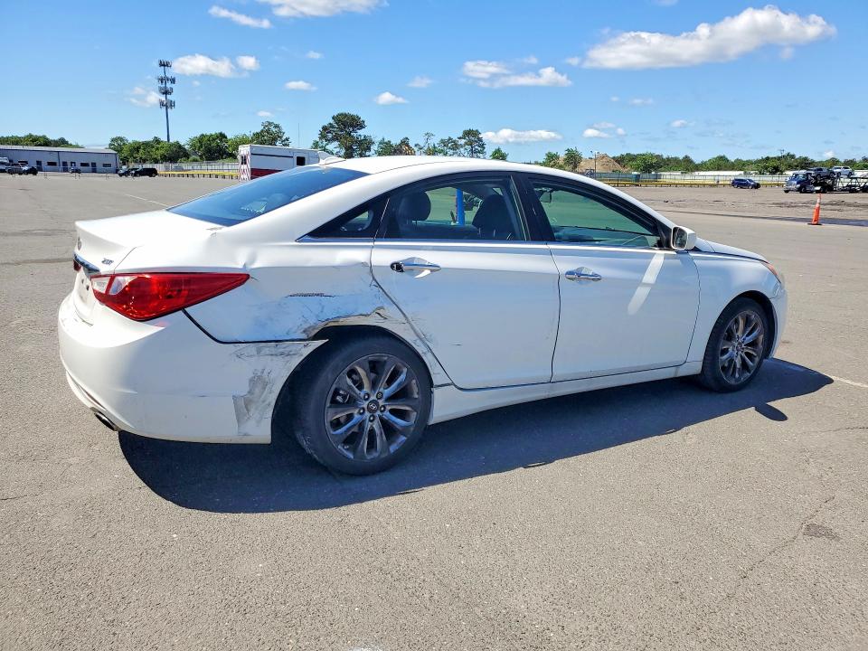 2011 Hyundai Sonata VIN 5NPEC4AB5BH317492 COPART salvage auction — SIDE, NY - MV-907A SALVAGE CERTIFICATE, sold $400 on 2026-07-27 (photo 3)