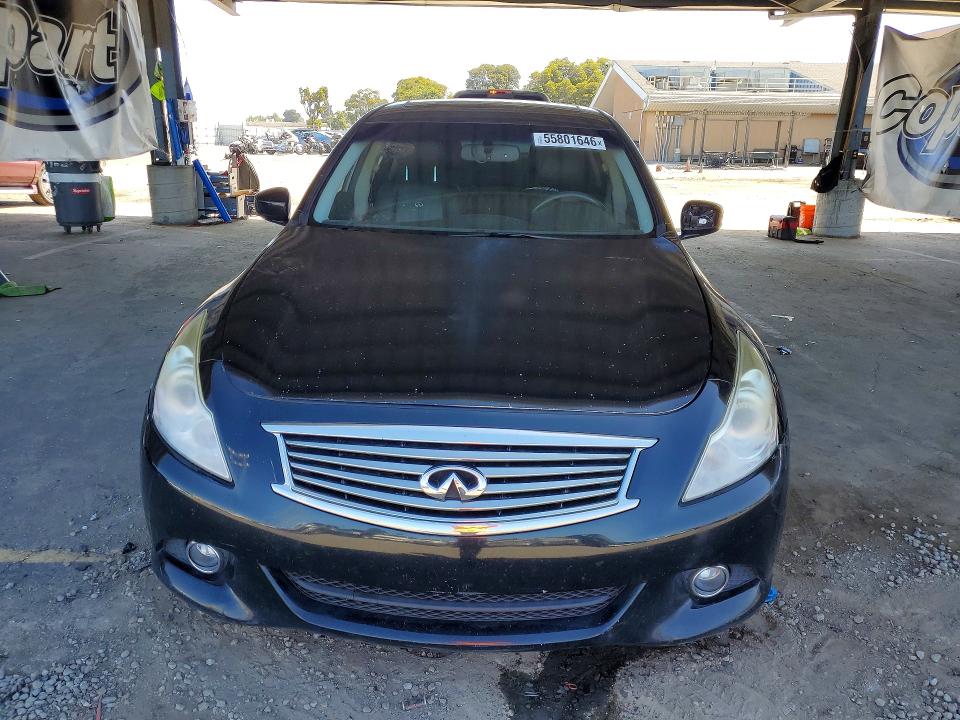 2013 Infiniti VIN JN1CV6AP4DM714275 COPART salvage auction — MINOR DENT/SCRATCHES, Ca - Dlr/Dis/Exp Only Salvage Title, sold $2,750 on 2026-07-21 (photo 5)