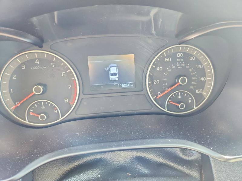 2019 Kia VIN 5XXGT4L38KG354580 COPART salvage auction — VANDALISM, WA - BILL OF SALE, sold $125 on 2026-07-24 (photo 9)