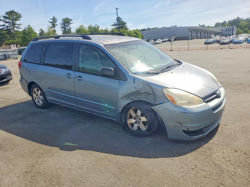 2004 Toyota Sienna VIN 5TDZA23C94S109341 COPART salvage auction — FRONT END, Ct - Cert Of Title-Salvage, sold $475 on 2026-07-07 (photo 4)