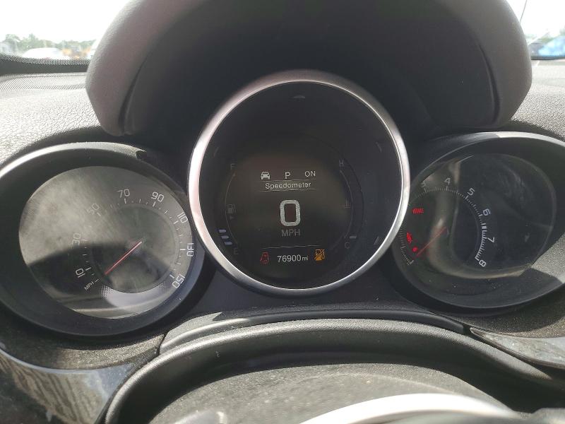 2017 Fiat 500 VIN ZFBCFXDB1HP581899 COPART salvage auction — FRONT END, FL - CERT OF TITLE SLVG REBUILDABLE, sold $300 on 2026-08-19 (photo 9)