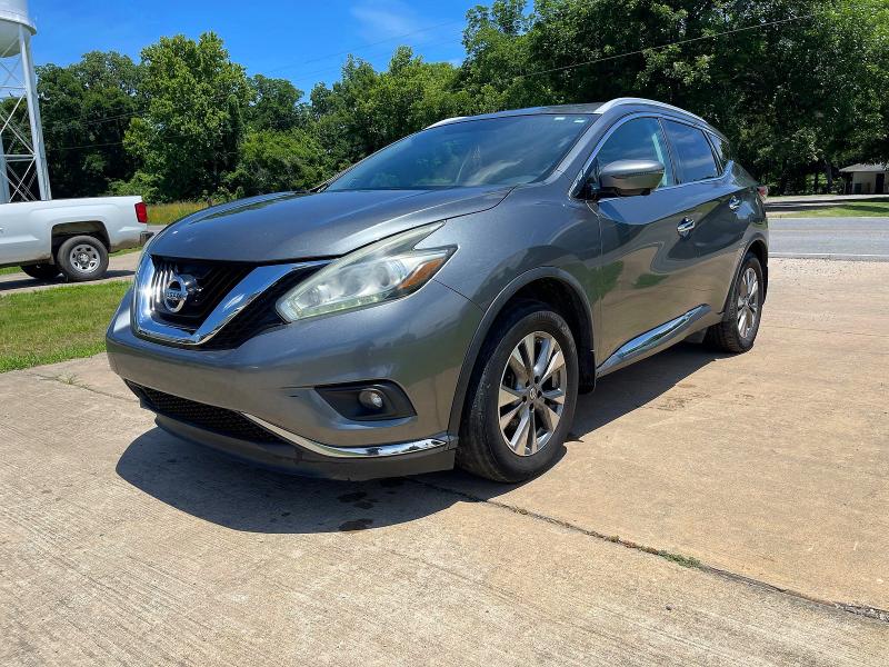 2015 Nissan Murano VIN 5N1AZ2MG3FN291288 COPART salvage auction — MINOR DENT/SCRATCHES, AR - CERTIFICATE OF TITLE (P), sold $900 on 2026-07-27 (photo 2)